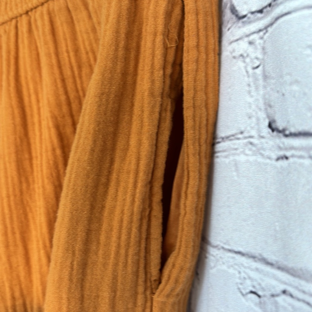 Universal Thread Orange Tiered Maxi Skirt - Picture 3 of 5